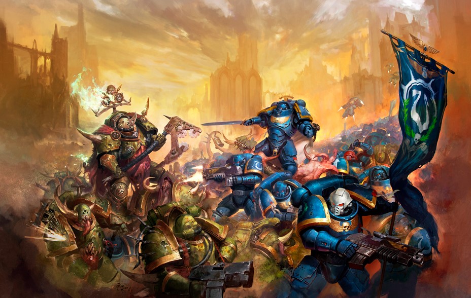 Games Workshop Warhammer fantasy role play army Stock Photo - Alamy