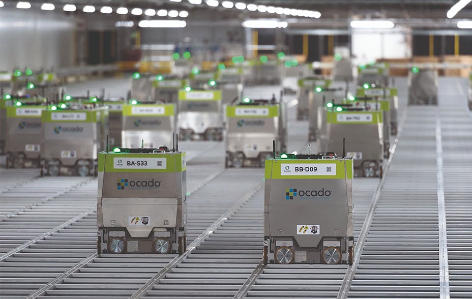 Ocado robot best sale