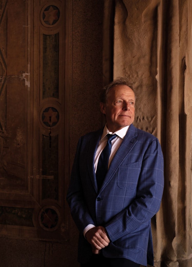 James Shapiro in the Bethesda Terrace Arcade, Central Park, New York City. Photography by Pascal Perich.